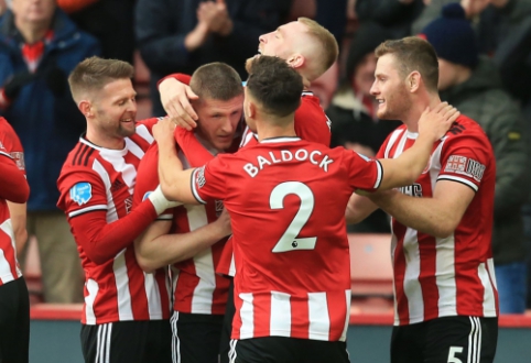 "Sheffield Utd" palaužė "Bournemouth" ir pakilo į penktąją poziciją