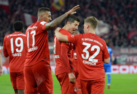 Rezultatyvioje dvikovoje triumfavęs "Bayern" žengė į Vokietijos taurės ketvirtfinalį