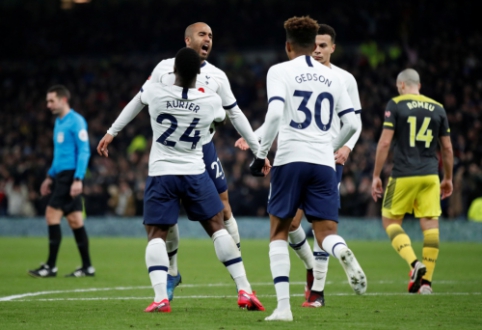 "Tottenham" palaužė "Southampton" ir žengė į FA taurės aštuntfinalį