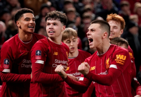 FA taurė: "Liverpool" dar kartą turėjo paplušėti su "Shrewsbury"