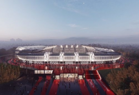Stabdoma Nacionalinio stadiono koncesijos pasirašymo procedūra