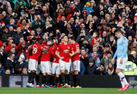 Mančesterio derbyje – Edersono klaidos ir "Man Utd" pergalė