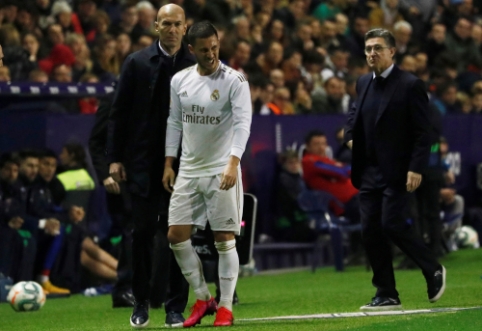 E. Hazardas kritiškai atsiliepė apie savo pirmąjį sezoną Madride