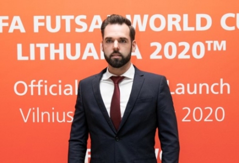 Naujasis LSFA direktorius V. Kazlauskas: „Smagu, kad salės futbolas gauna vis daugiau dėmesio“