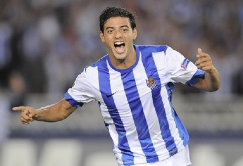 C.Vela įsipareigojo "Real Sociedad" klubui