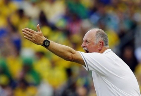 Brazilų treneris L.Scolari guodė nuskriaustus portugalus