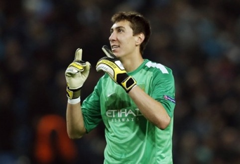 "Man City" vartininkas C.Pantilimonas kitą sezoną žais "Sunderland" ekipoje