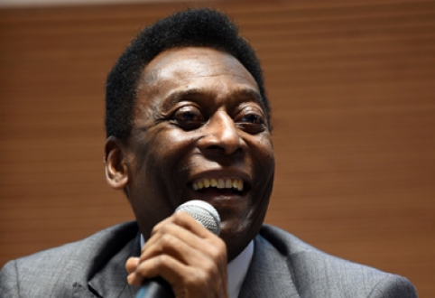 Brazilijos legenda Pele: bijau Vokietijos rinktinės