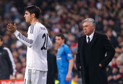 C.Ancelotti patvirtino, kad A.Morata paliks "Real" komandą
