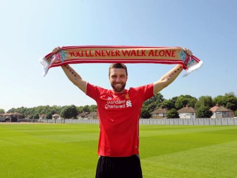 Oficialu: R.Lambertas žais "Liverpool" komandoje