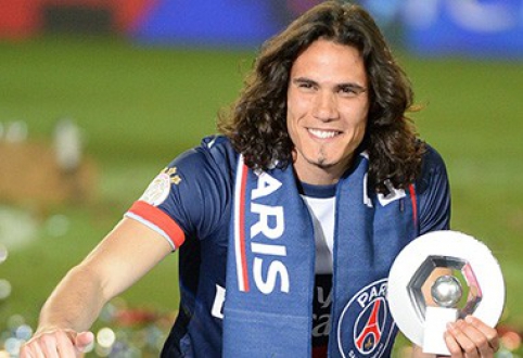 E.Cavani nedvejodamas atmetė be Čempionų lygos likusios "Man Utd" pasiūlymą