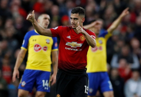 A. Pereira: "Noriu likti "Man Utd" gretose"