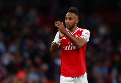 „Arsenal“ – arti kontrakto pratęsimo su P. Aubameyangu 