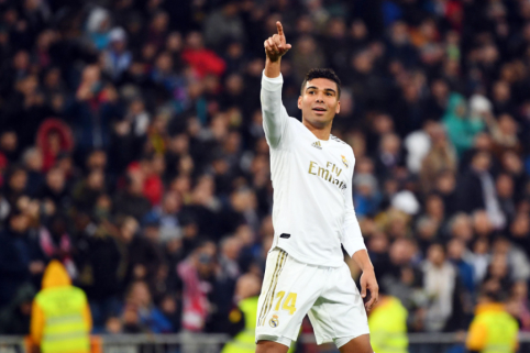 Madrido „Real“ susitarė su Casemiro dėl naujos sutarties