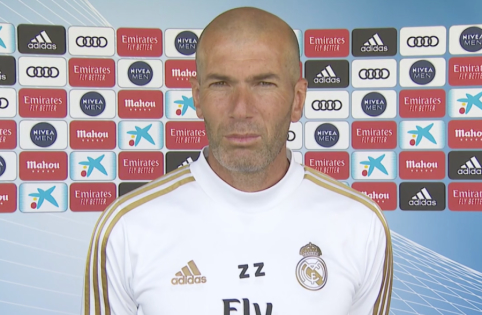 Komandos darbu treniruotėse patenkintas Z. Zidane‘as tikisi čempioniškos sezono pabaigos