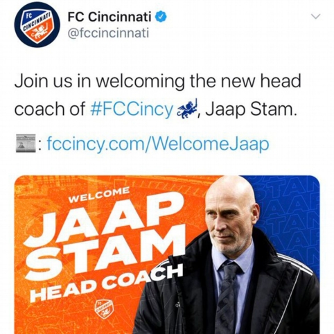 MLS klubai nepasigailėjo J. Stamo nuotrauką supainiojusios „Cincinnati“ ekipos