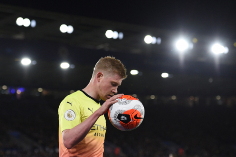 „Man City“ kurį laiką versis be K. De Bruyne