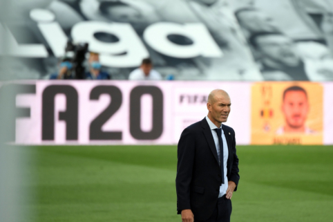 Z. Zidane’o nenustebino K. Mbappe pasirodymas Barselonoje 