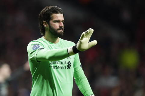 Alissonas apsisprendė dėl ateities „Liverpool“ klube