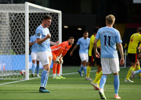 „Man City“ sutriuškino „Watford“ ekipą 