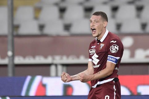 „Torino“ puolėjas A. Belotti taps laisvuoju agentu