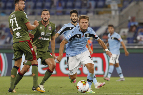 „Lazio“ sugrįžo į pergalių kelią