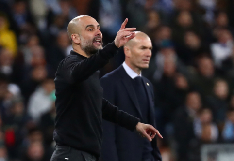 P. Guardiola: „Nuspėti Zidane‘o taktinius veiksmus nėra lengva“