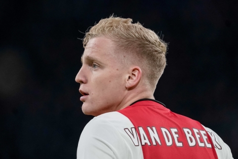 Oficialu: D. van de Beekas rungtyniaus „Man Utd“ klube