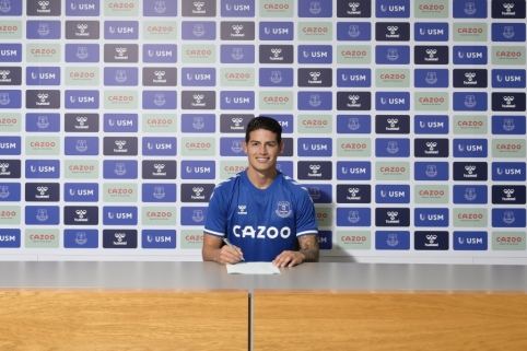 Oficialu: J. Rodriguezas keliasi į „Everton“