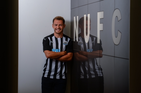 Oficialu: R. Fraseris pasirašė sutartį su „Newcastle“