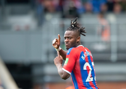 „Chelsea“ dar metams išnuomojo M. Batshuayi „Crystal Palace“ ekipai 