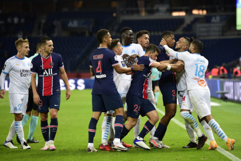 „Ligue 1“: PSG vis dar lieka be pergalių 