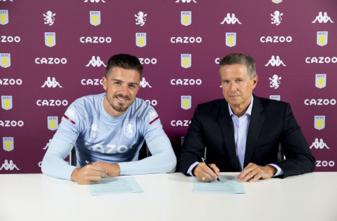 Oficialu: J. Grealishas susiejo savo ateitį su „Aston Villa“