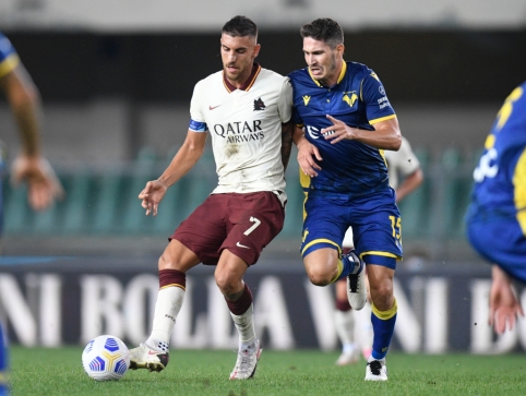 „Serie A“: „Roma“ nesugebėjo palaužti „Verona“ futbolininkų 
