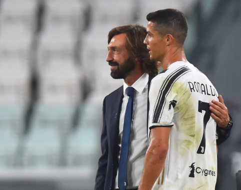 A. Pirlo paaiškino, kodėl atliko C. Ronaldo suerzinusį sprendimą