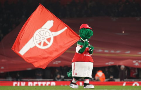 „Arsenal“ talismanas Gunnersaurusas sugrįžo į „Emirates“ stadioną 