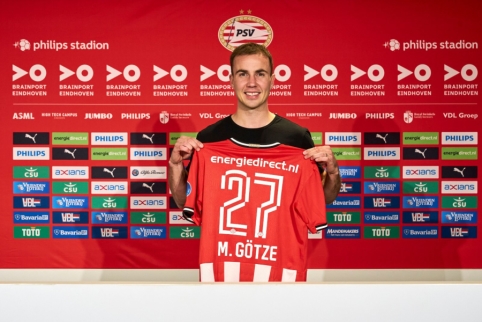 Oficialu: M. Gotze karjerą tęs Nyderlanduose