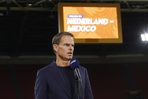 F. de Boeris pasitraukė iš Nyderlandų vyriausiojo trenerio posto