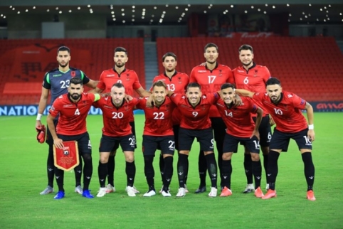 Albanijos futbolo rinktinė: buksuojantys grupės favoritai