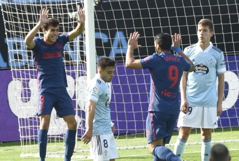 „Atletico“ palaužė „Celta Vigo“ futbolininkus 