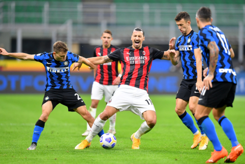 Z. Ibrahimovičius vedė „AC Milan“ į pergalę miesto derbyje