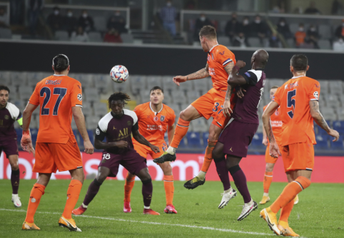 Be Neymaro likę PSG futbolininkai nesunkiai susidorojo su „Basaksehir“ ekipa 