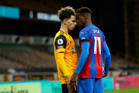 „Wolves“ nesunkiai susidorojo su „Crystal Palace“ ekipa 