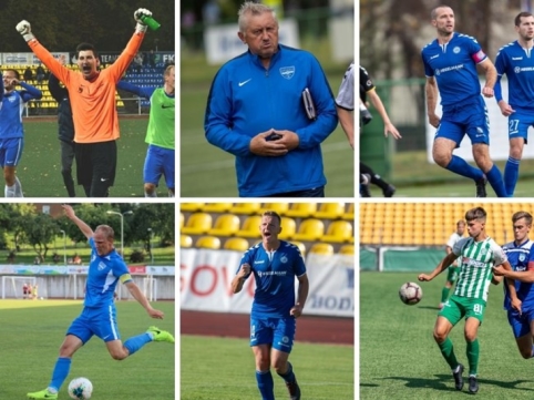 Pirmą kartą išrinkti futbolo Pirmos lygos geriausieji