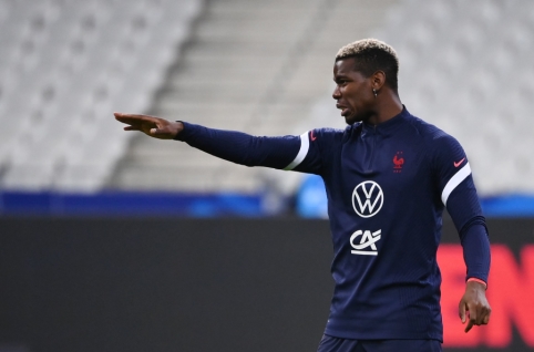 P. Pogba: „Žaidimas rinktinėje man yra tarsi šviežaus oro gūsis“