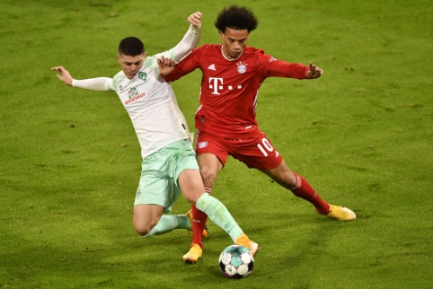 „Bayern“ nesugebėjo įveikti „Werder“ ekipos