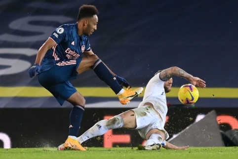 „Leeds“ taikiai išsiskyrė su „Arsenal“