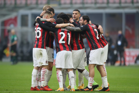 „AC Milan“ iškovojo dar vieną pergalę Italijoje