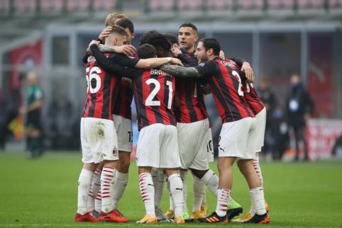 „AC Milan“ iškovojo dar vieną pergalę Italijoje