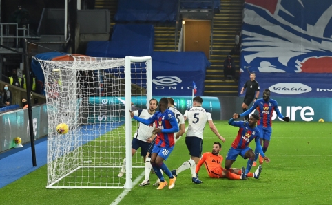 „Tottenham“ nesugebėjo įveikti „Crystal Palace“ ekipos